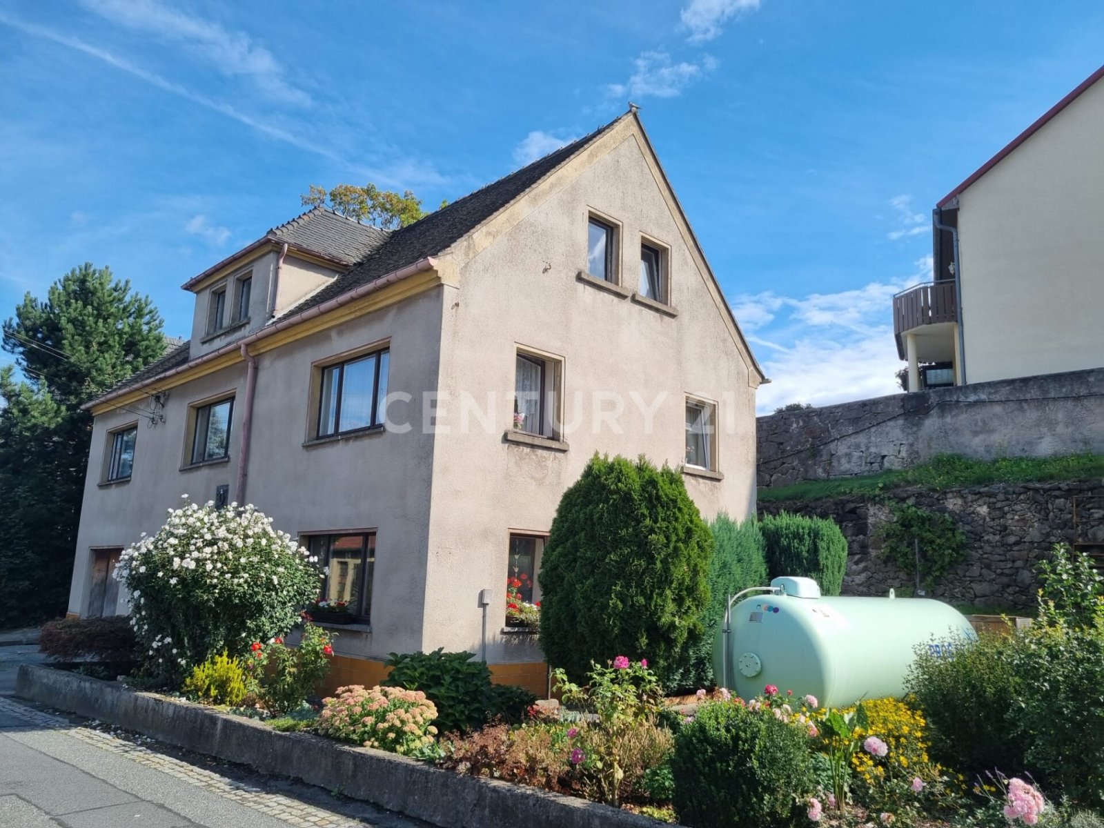 Ein Haus in ruhiger Lage