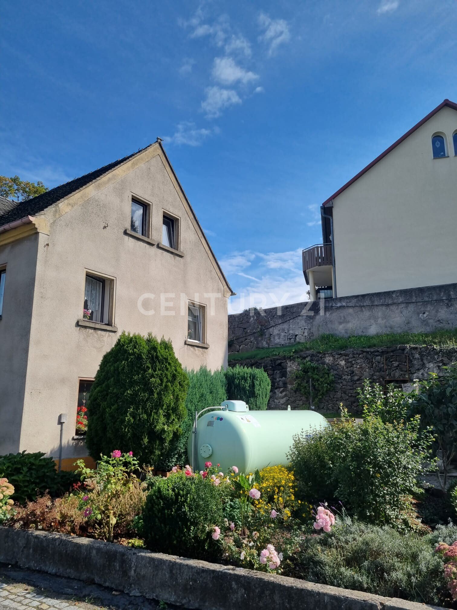Ein Haus in ruhiger Lage