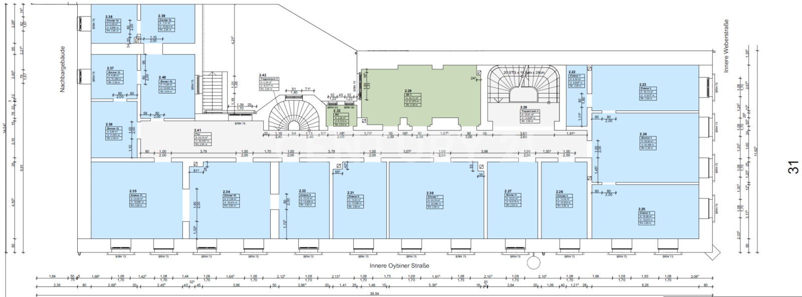 Denkmalgeschütztes Mehrfamilienhaus - Auch zur Kapitalanlage geeignet
