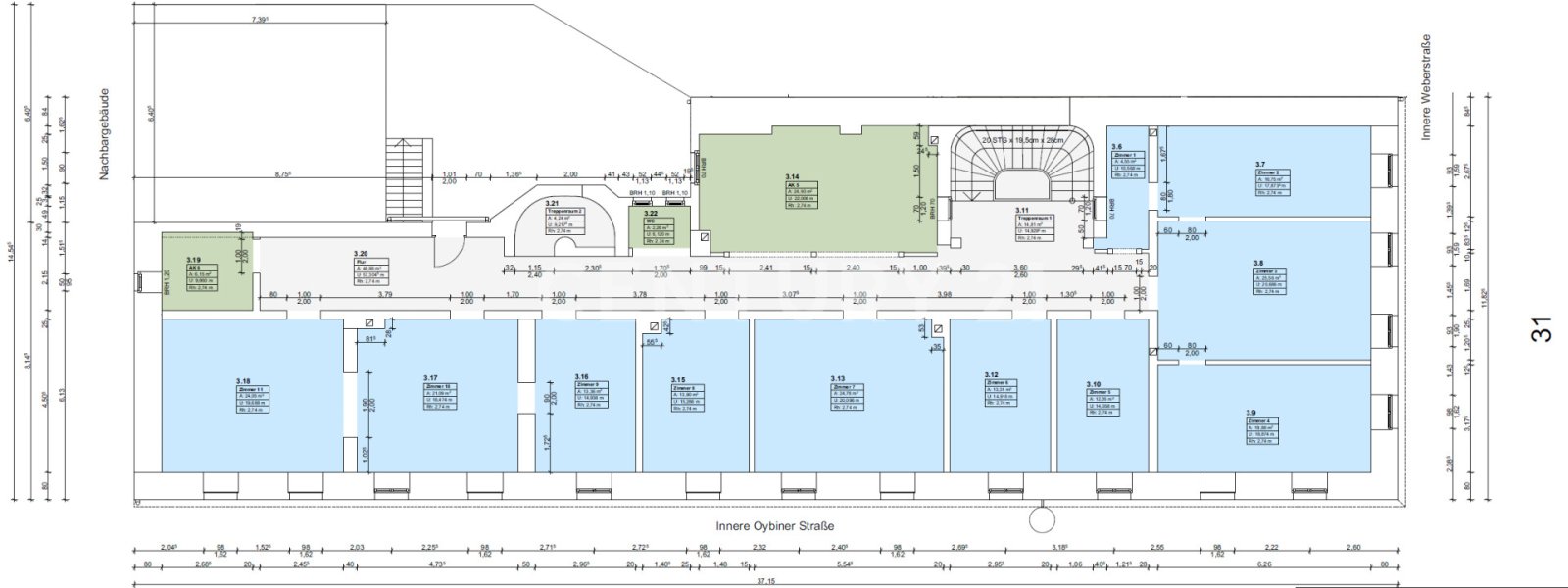 Denkmalgeschütztes Mehrfamilienhaus - Auch zur Kapitalanlage geeignet