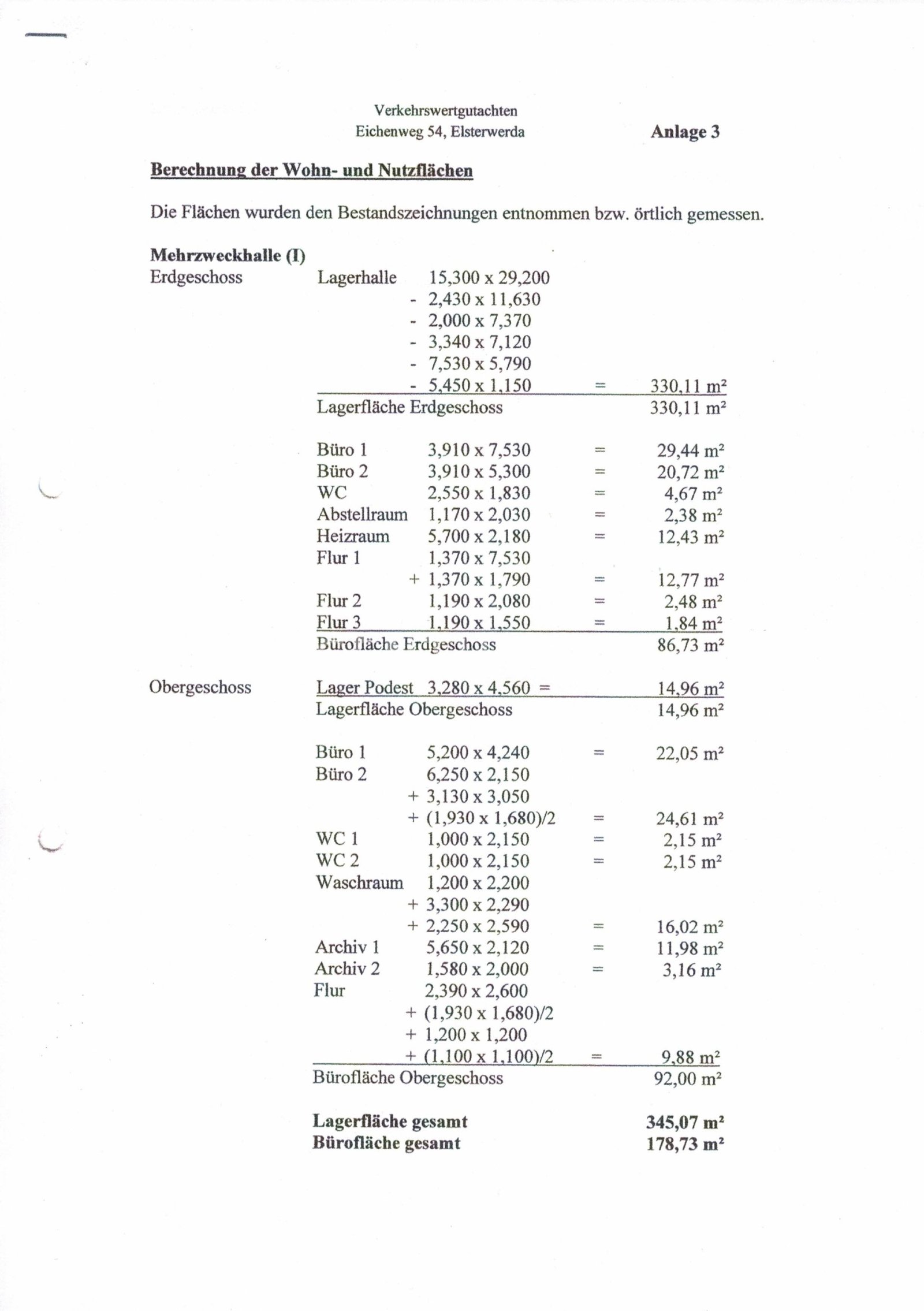 Hallen - Lager - Büro - Freifläche - Bauland - Werkstatt