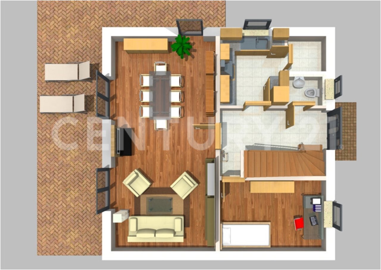 Grundriss Beispiel EG Grundriss Beispiel EG