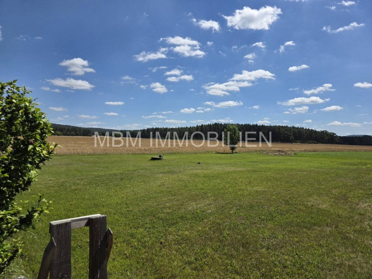Blick vom Grundstück Blick vom Grundstück